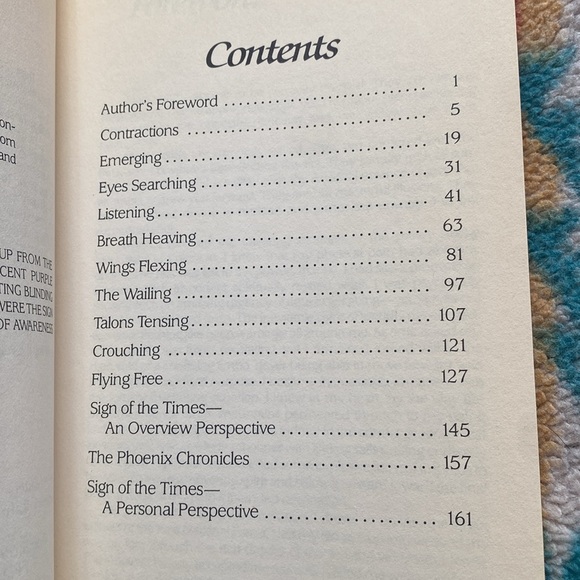 Phoenix Rising Paperback Book by Mary Summer Rain. 1987. Great shape! 9” x 6” - Picture 7 of 7